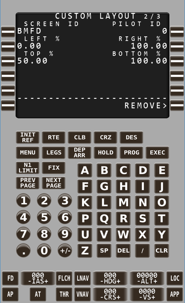 iFMS Instructions - Custom Screen Layout